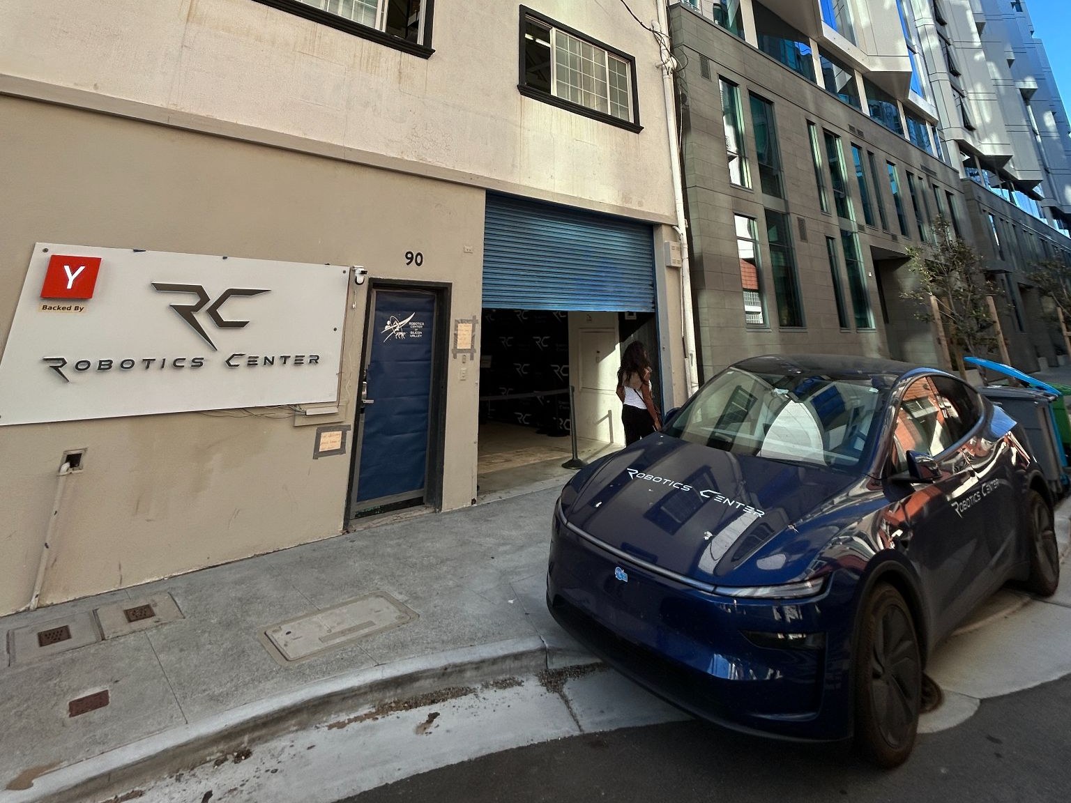 The entrance to the Robotics Center in San Francisco