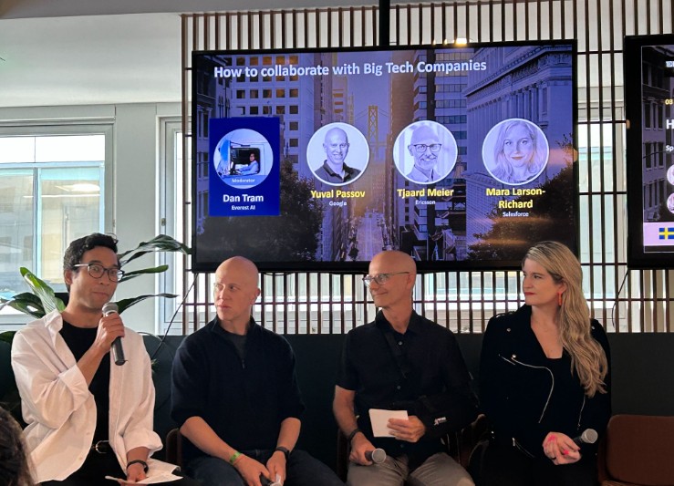 The Big Tech collaboration panel at Swedish House