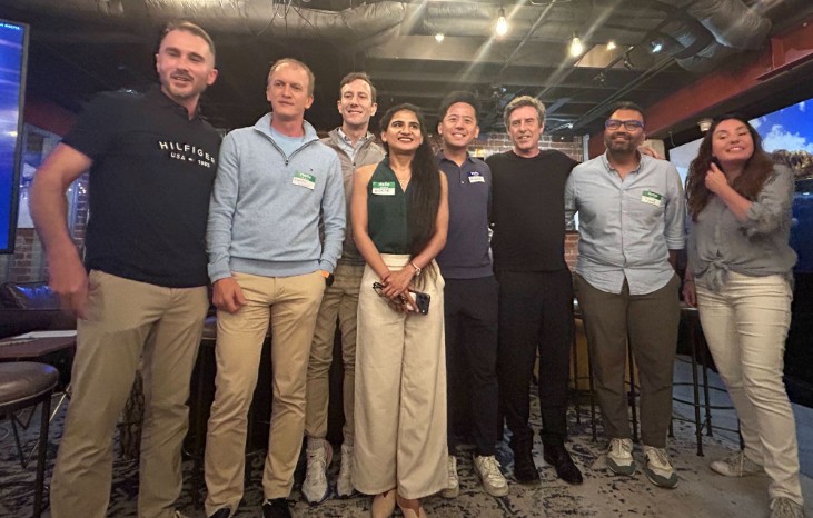 The Future of Capital speakers standing together